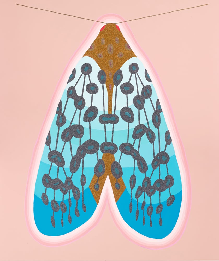 Image of Guardian ///// (#5 Peach/Blue)
