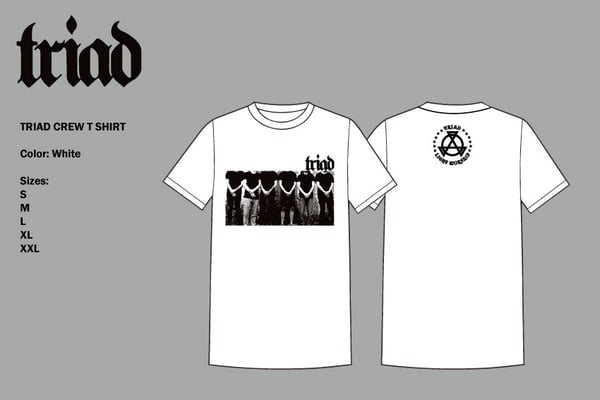 Image of TRIAD CREW T SHIRT