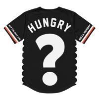 Image 1 of Baseball Jersey - Black/Orange