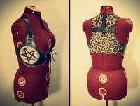 Image 1 of Pentagram leopard vest