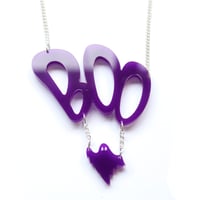 Image 3 of Boo Ghost Necklace