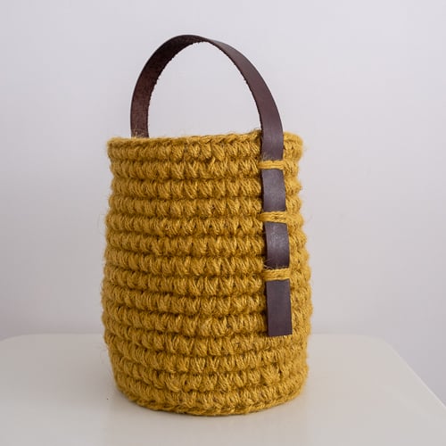 Image of BASKET BAG yellow