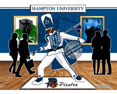 Image of Hampton University (Matted & More)