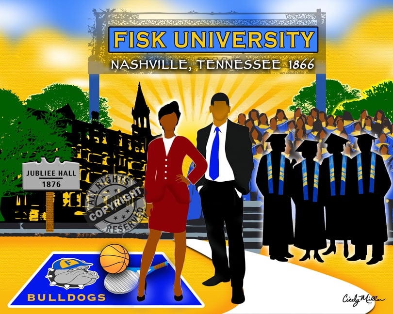 Image of Fisk University (Matted & More)