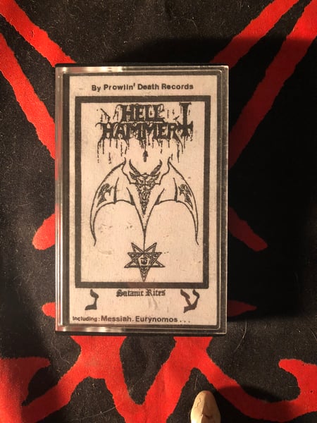 Image of HELLHAMMER- SATANIC RITES DEMO