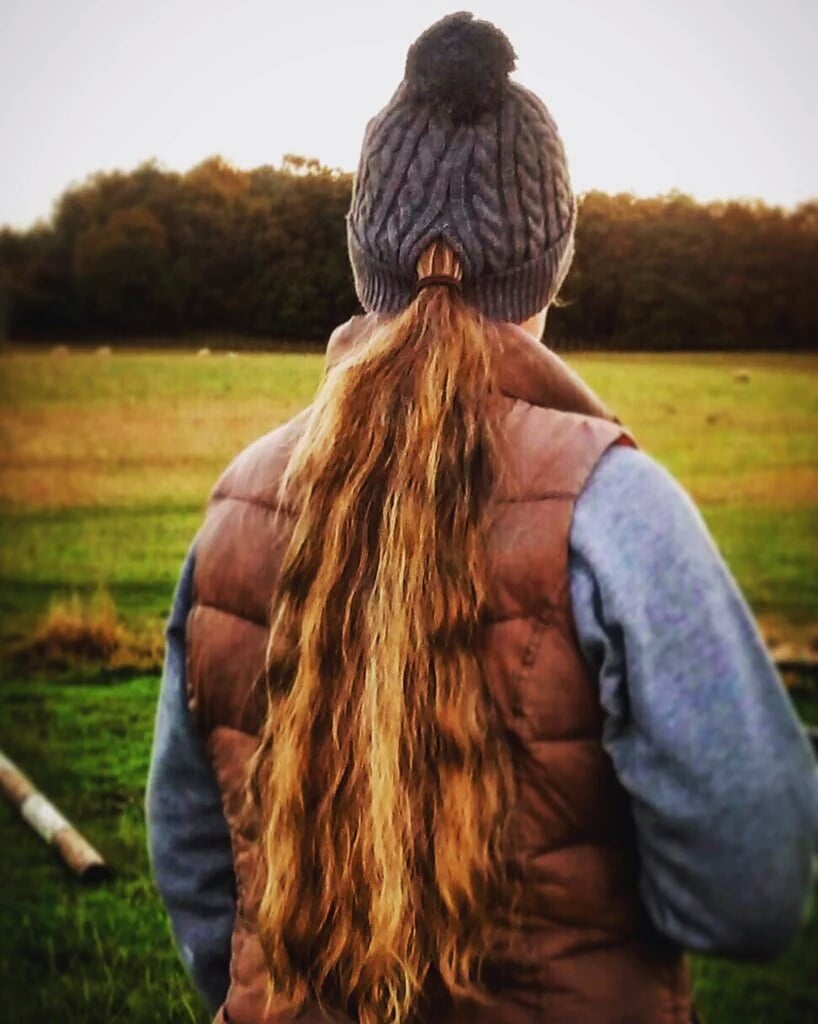 Image of The 'Slouchie' Cosy Ponytail Hat - Cosy Cream-Gorgeous Grey-Perfectly Pink