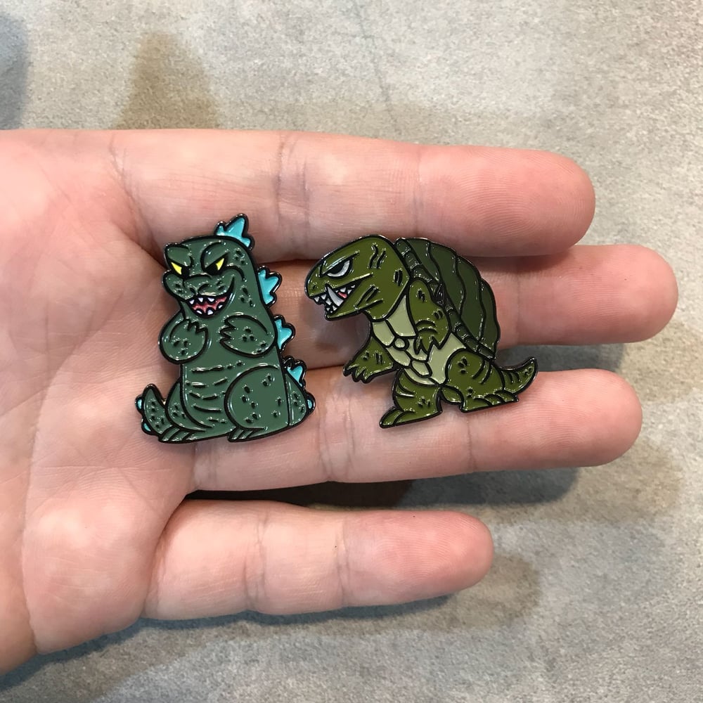 Kaiju Pins