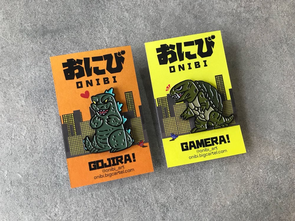 Kaiju Pins