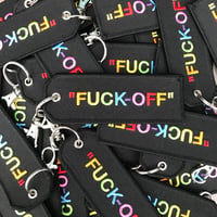 Image 2 of “FUCK-OFF” flight tag