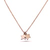 Double "Little Star" 9ct Rose Gold Necklace