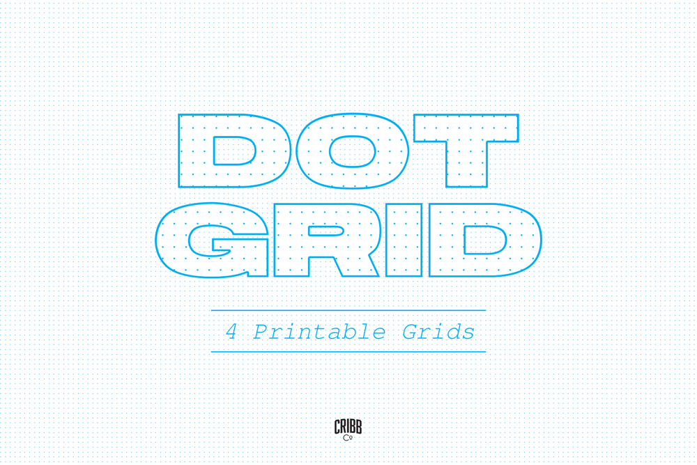 Image of Dot Grid Paper- Printable Template