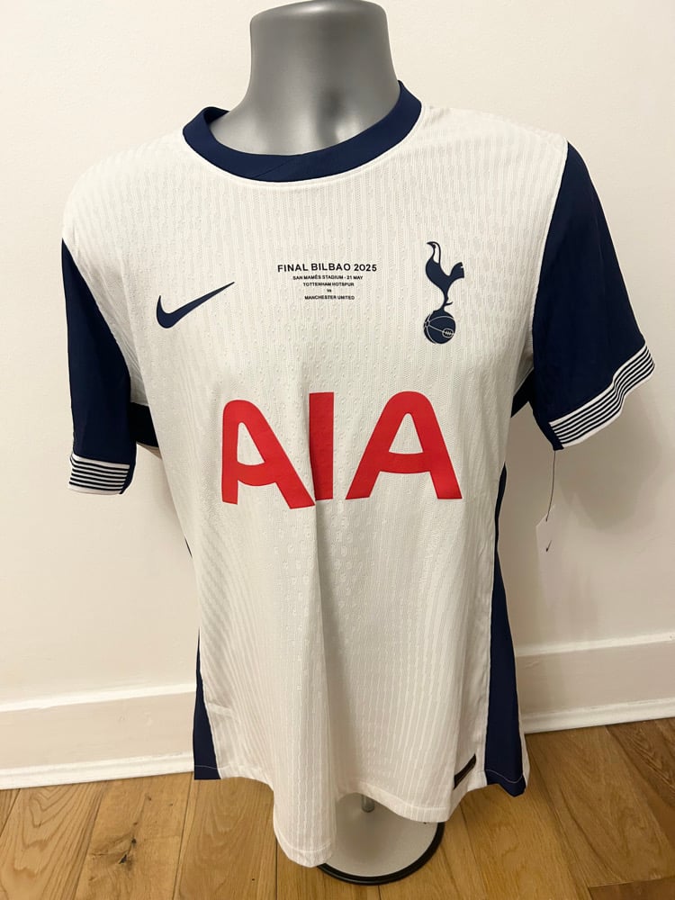Image of Tottenham Hotspur “SON 7” Vaporknit 2024/25 Home Europa Final Shirt  (L)