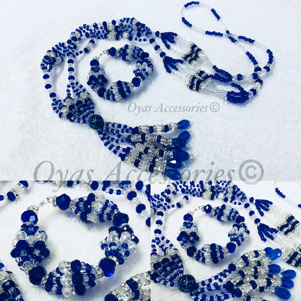 Image of Yemaya Necklace with Bracelet set