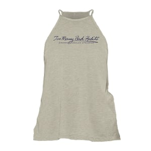 Image of Too Many Bad Habits - Warm Gray Flowy Tank