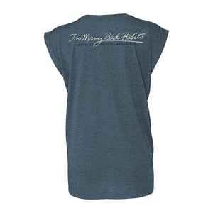 Image of Too Many Bad Habits - Slate Heather Rolled Sleeve Tee