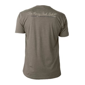 Image of Too Many Bad Habits - Warm Gray V-Neck Tee