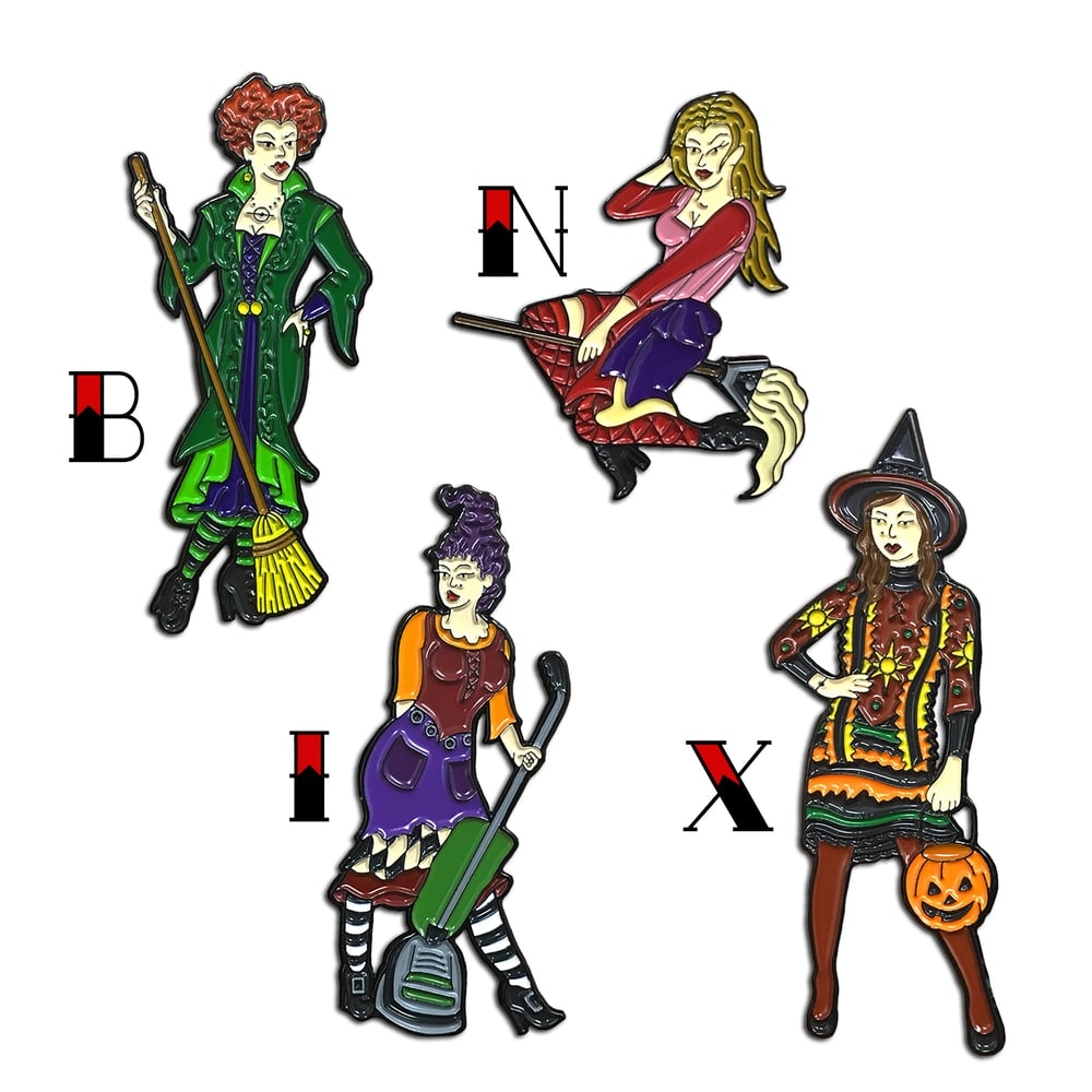 Image of Witchy Gals - Lapel Pin 