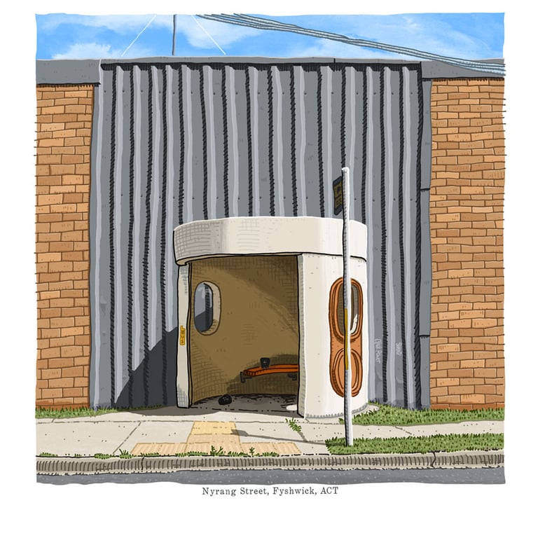 Nyrang Street, Fyshwick, digital print Image 3