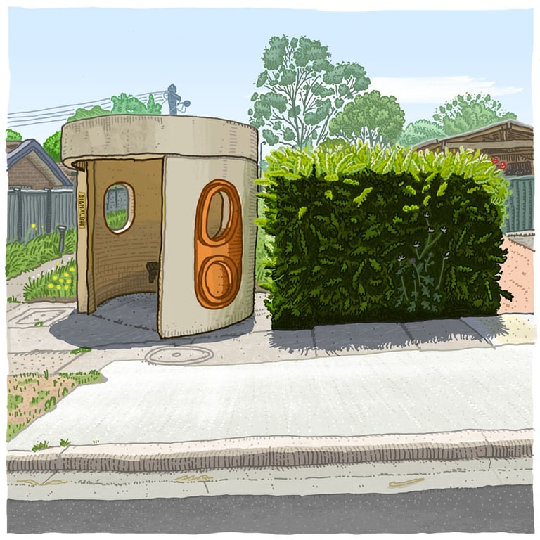 Chisholm, Hambidge Crescent, digital print