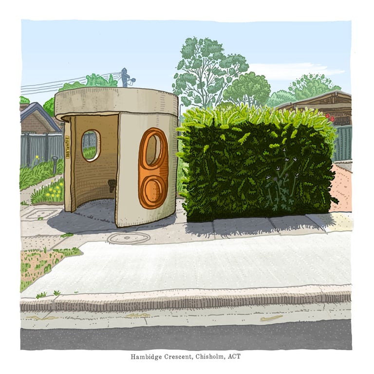Chisholm, Hambidge Crescent, digital print Image 4