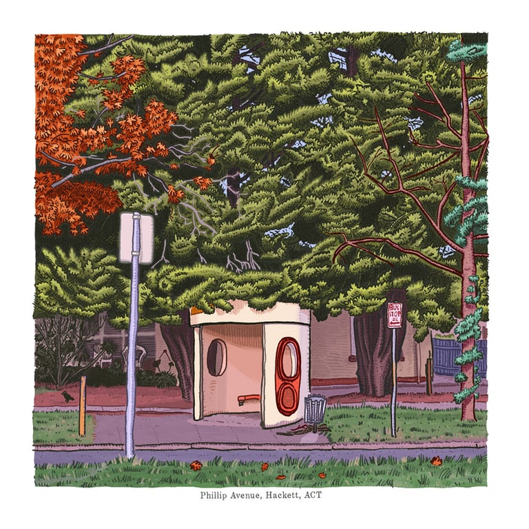 Hackett, Phillip Avenue, digital print Image 4