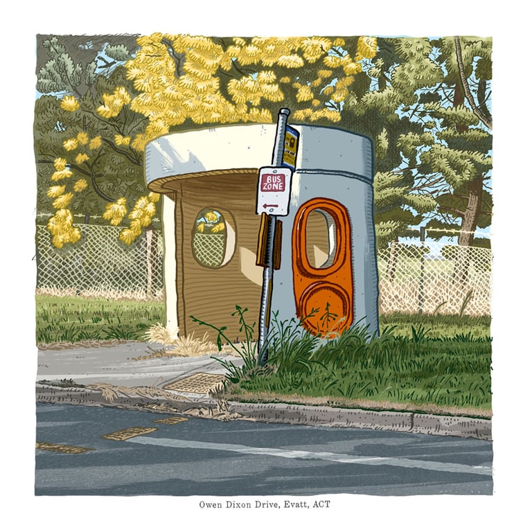 Evatt, Owen Dixon Drive, digital print Image 5