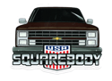80s Front End SB USA Sticker
