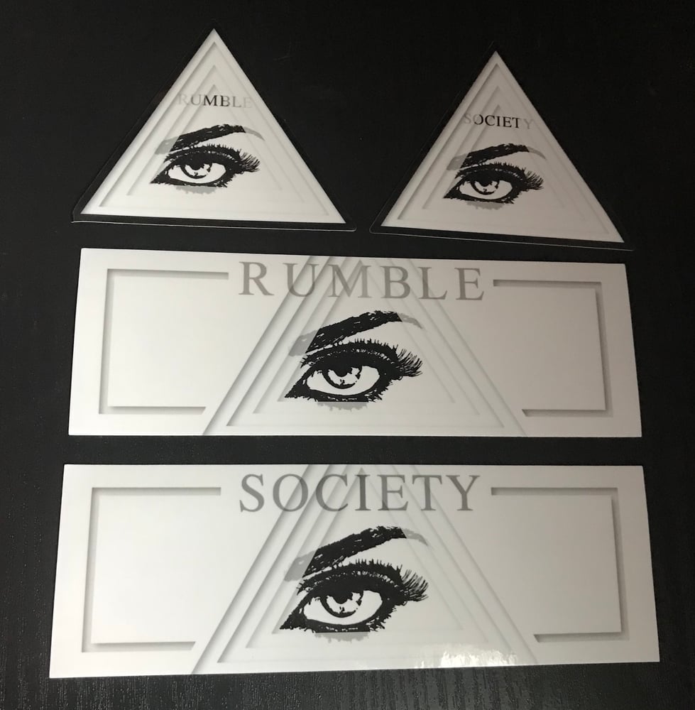 Image of Society x Rumble Slaps and Die Cuts