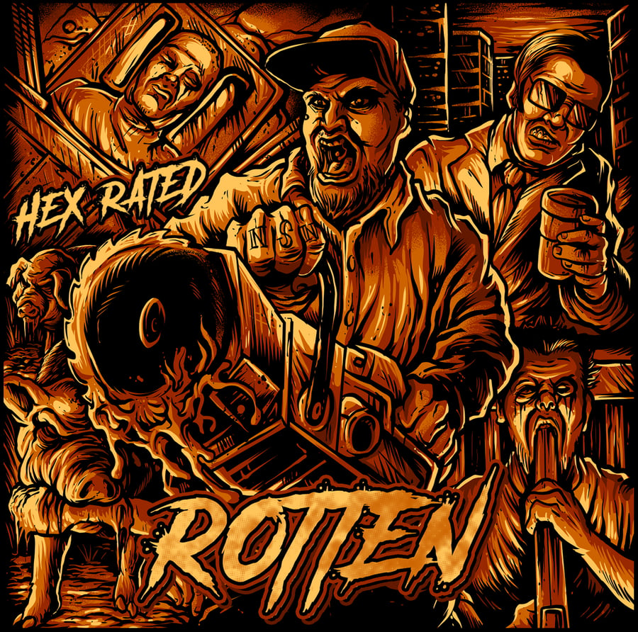Image of HEX RATED :   ROTTEN   CD