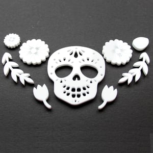 Image of Day of the Dead Necklace - pre-order