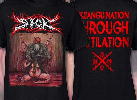 Image of SICK Exsanguination Through Mutilation T-Shirt