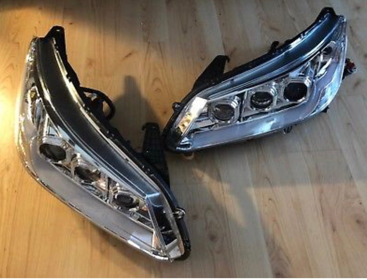 Honda Accord 2013-15 Custom Headlight Design | Custom Retrofit