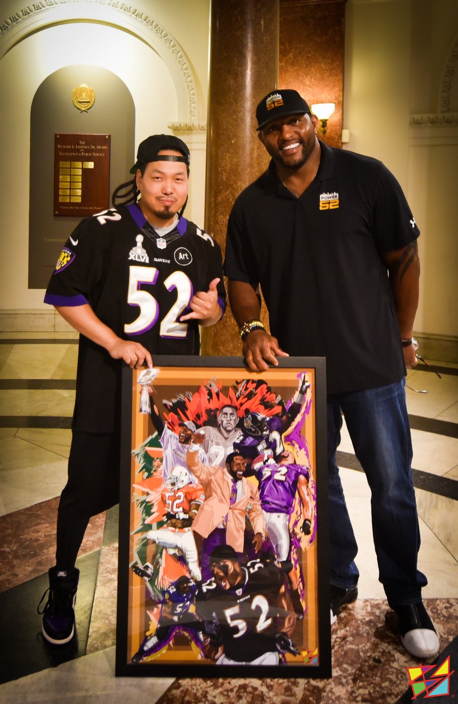 Image of Ray Lewis Hall of Fame