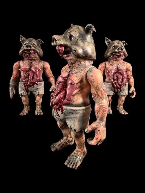 Image of Disemboweled SwineHead