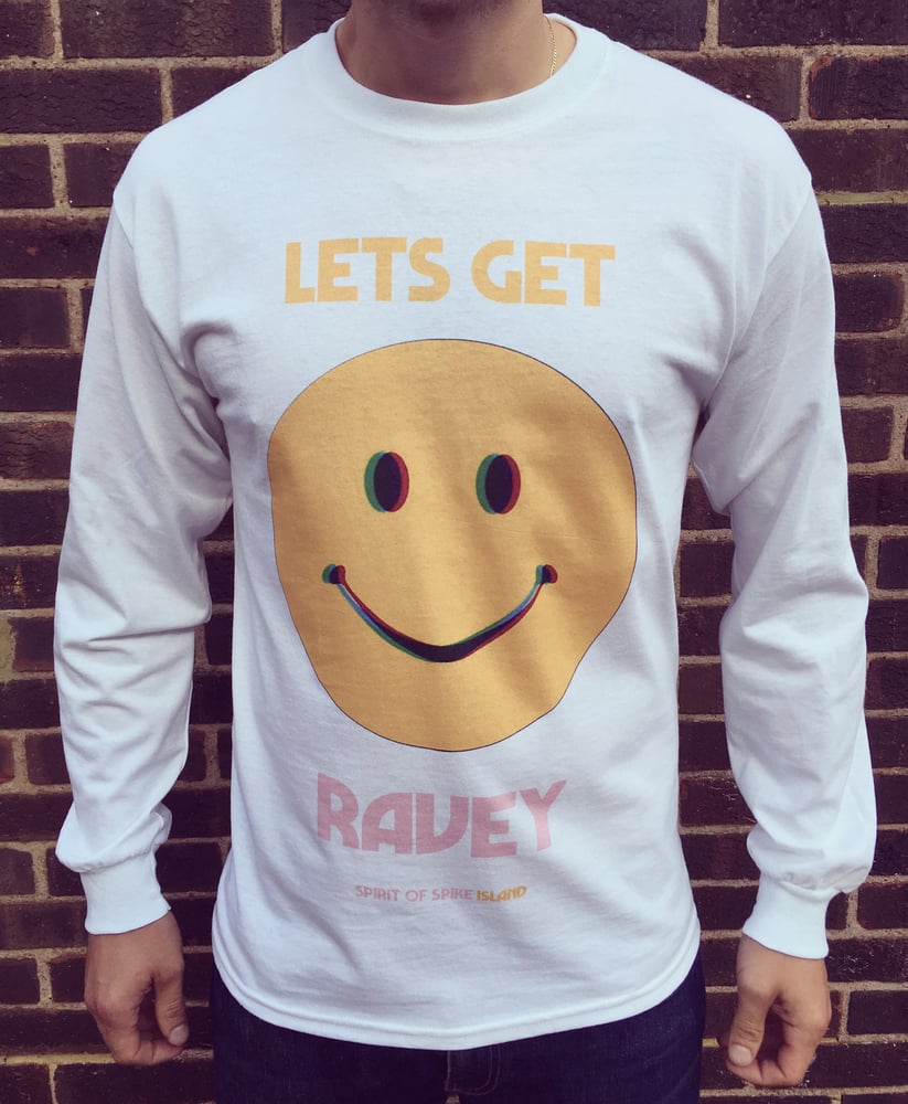 Image of LETS GET RAVEY 1990 long sleeve