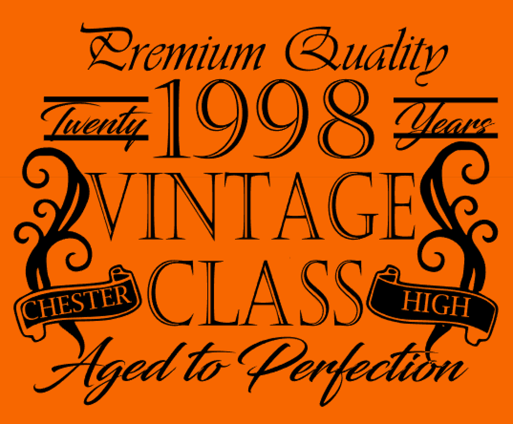 Image of Class of 1998-Vintage Class (20 YEARS)