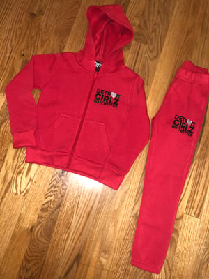 Image of The little girls joggers set 