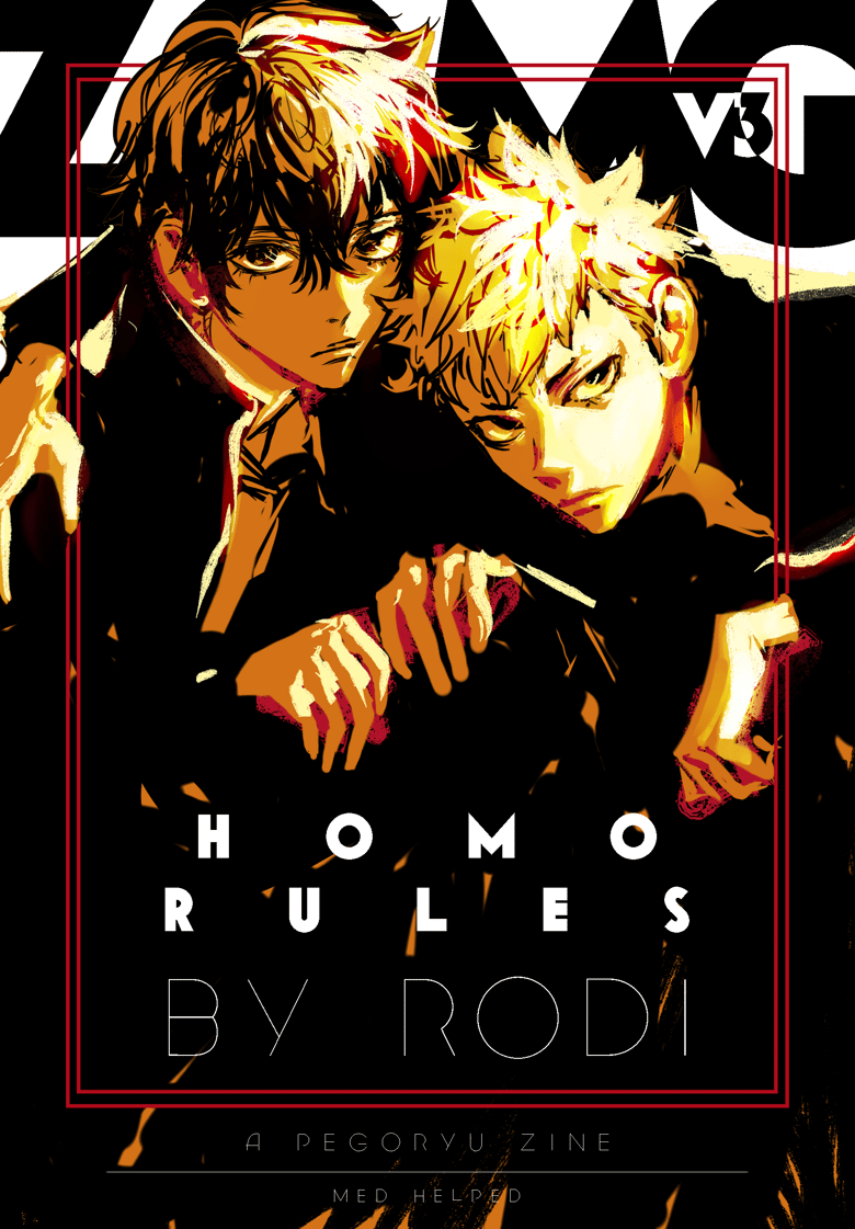 Image of PERSONA 5 / ZOMG! HOMO RULEZ V3: an akiryu zine