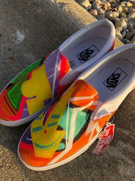 Image of Custom Slip-on Vans
