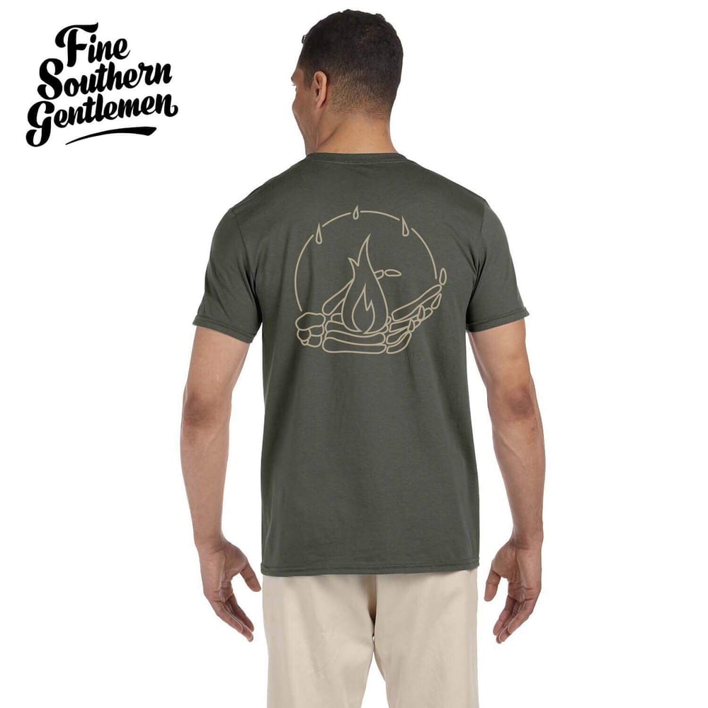 Army Green Incandescent Tee