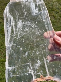 Image 7 of Transparent Selenite Slab #1969