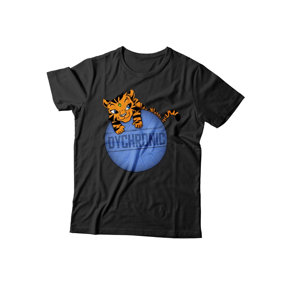 Image of Dychronic Tiger Yarn Ball Shirt