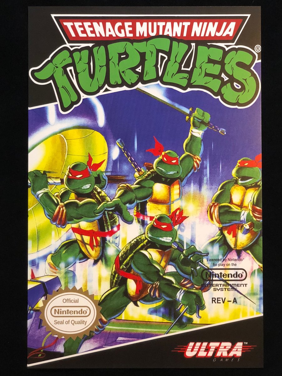 TMNT NES Print | TMNT_WIZ