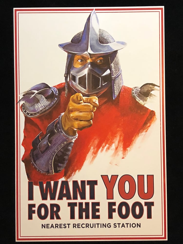 Image of The Foot Wants YOU Print