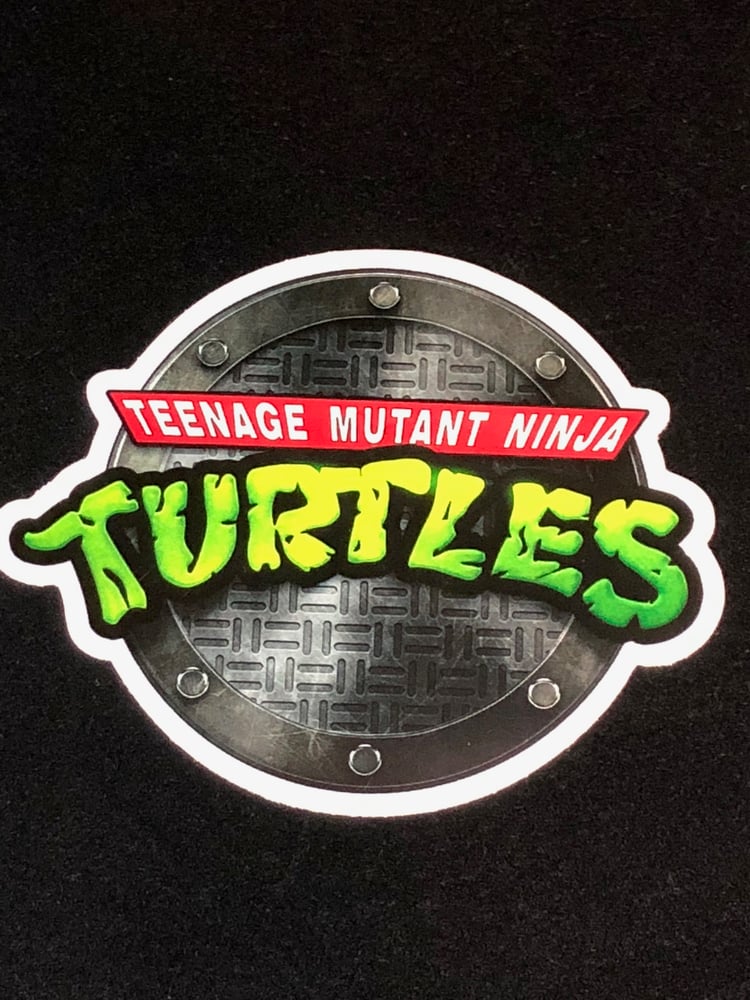 Image of TMNT LOGO 2 Premium Vinyl Sticker