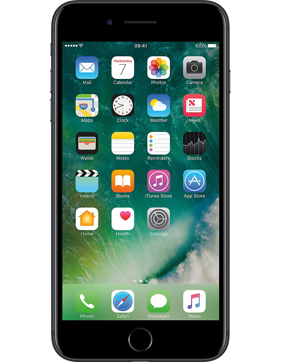 Image of Brand New Apple iPhone 7 Plus (Black) - Unlocked Smartpone