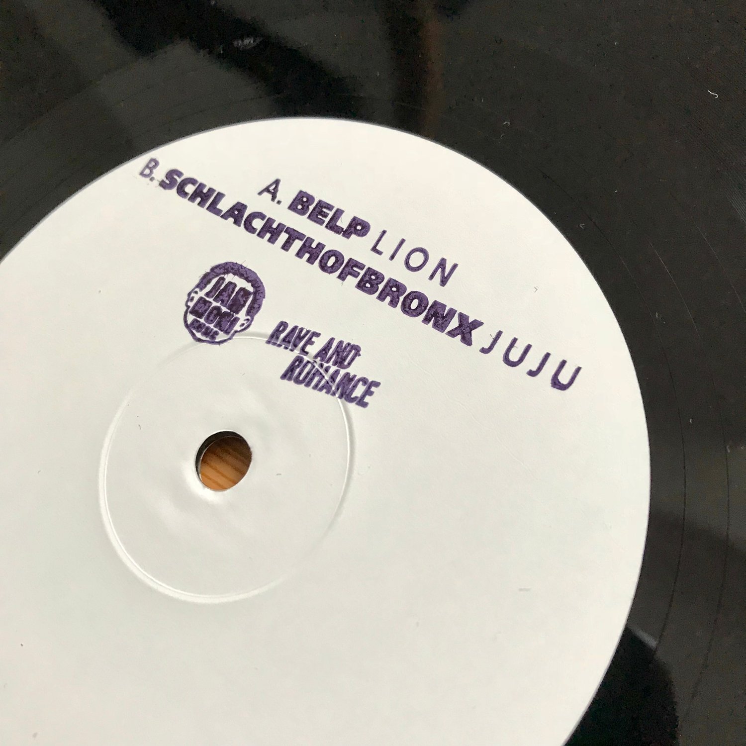 Image of JUJU b/w LION - Schlachthofbronx x Belp split 10" vinyl