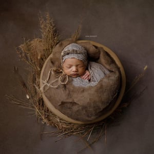 Image of Thick Wool Felted Layer - Earth Brown