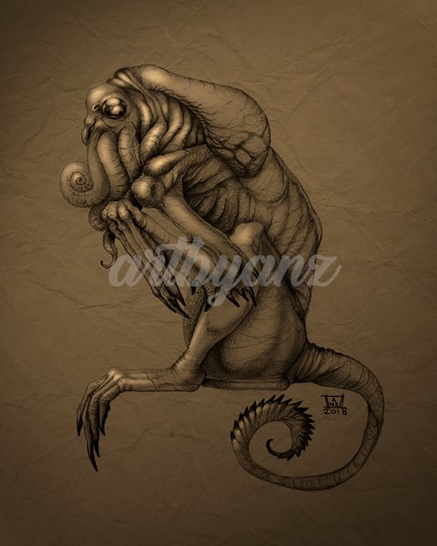 Image of Shy - 8x10" Print