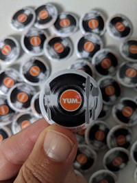 Image 2 of YUM.  Round button